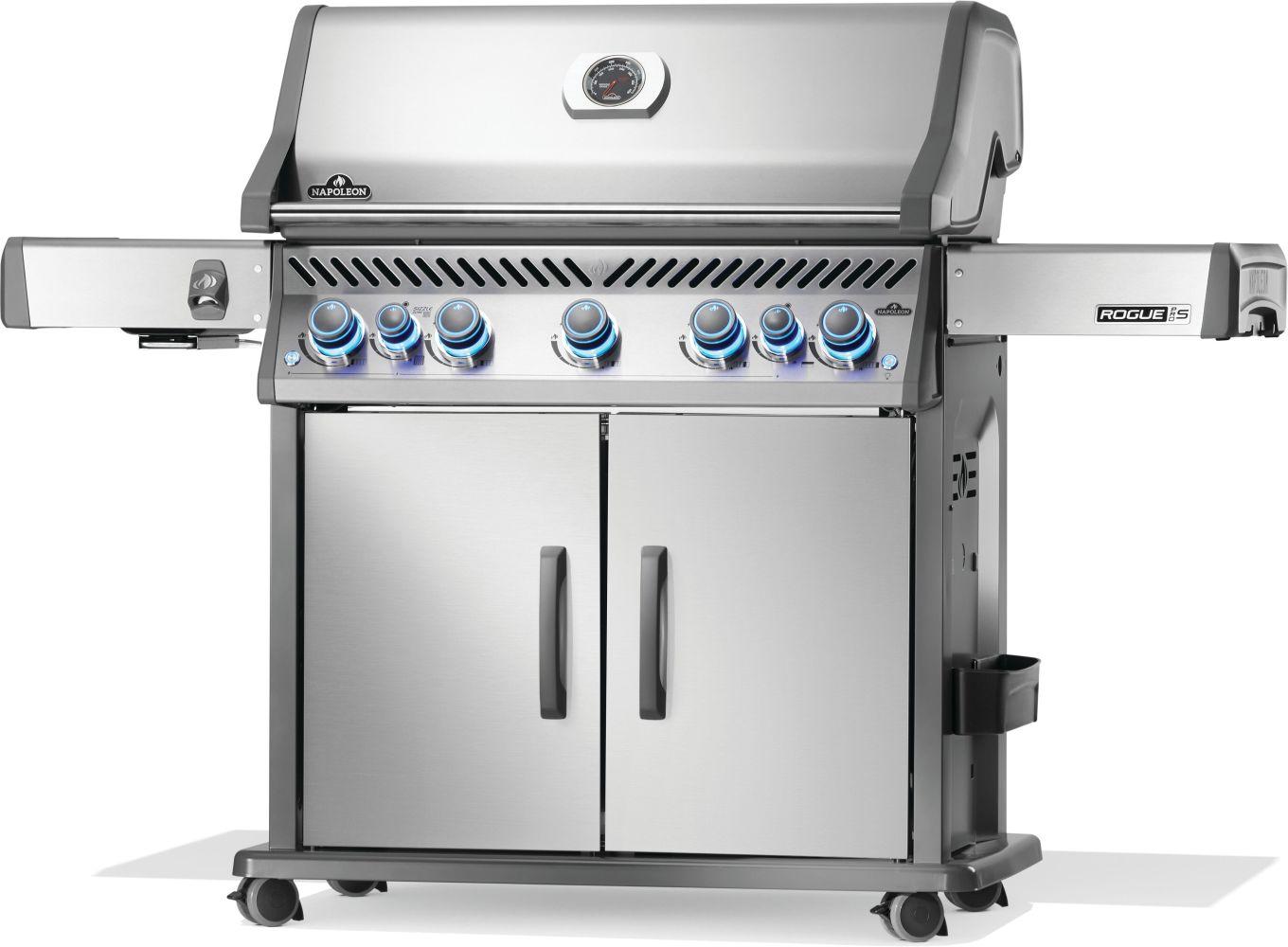 Rogue PRO-S 625 RSIB with Infrared Side and Rear Burner , Propane, Stainless Steel