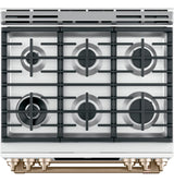 Café™ 30" Smart Slide-In, Front-Control, Dual-Fuel, Double-Oven Range with Convection