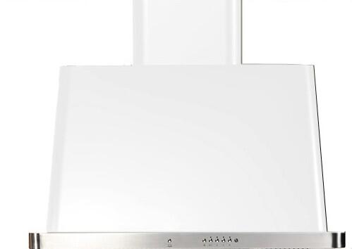 Majestic 30 Inch White Wall Mount Convertible Range Hood