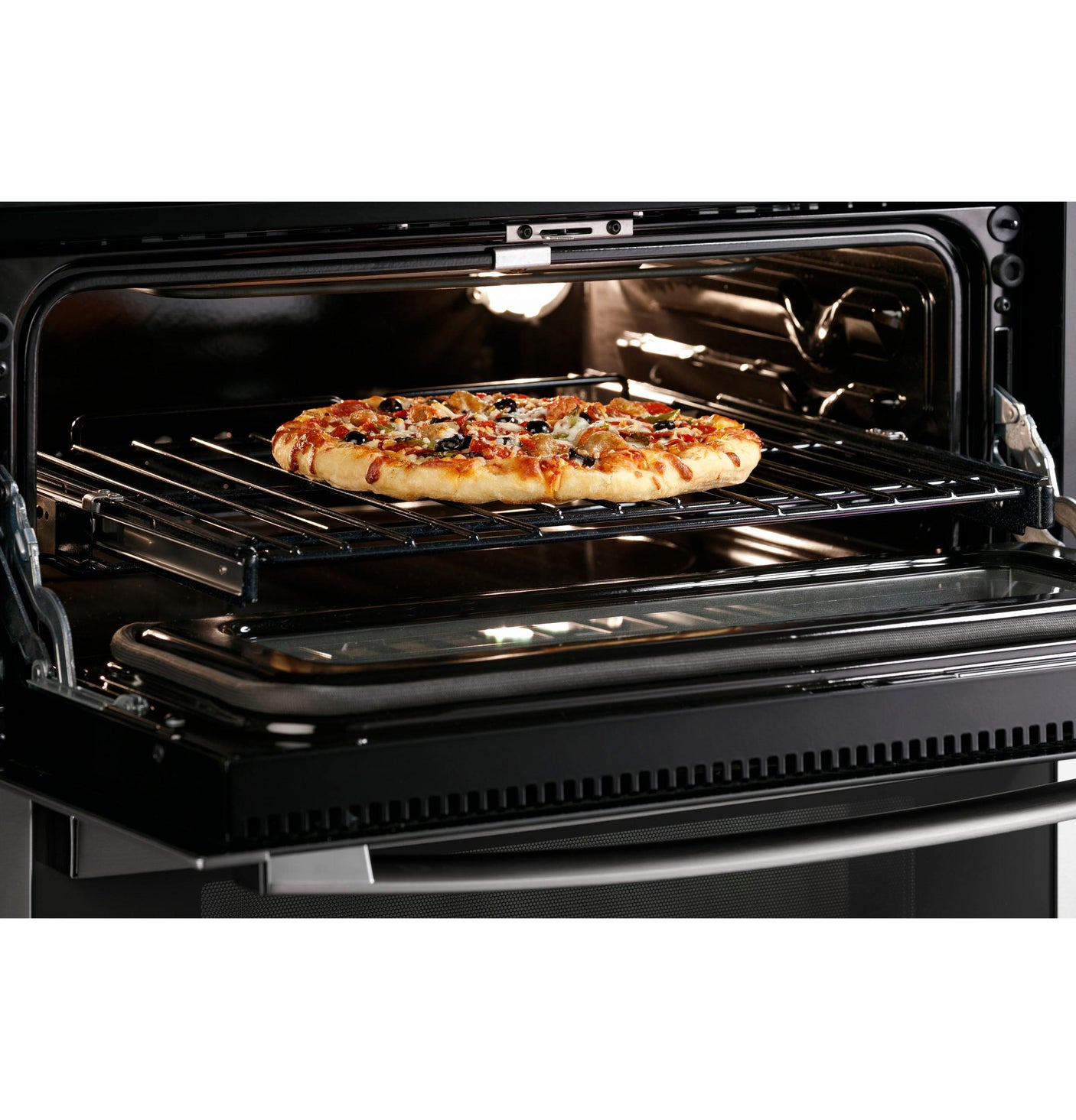 GE Profile™ 30" Smart Built-In Twin Flex Convection Wall Oven