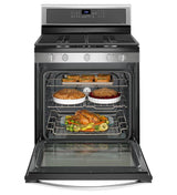 5.8 Cu. Ft. Freestanding Gas Range with AquaLift® Self-Cleaning Technology