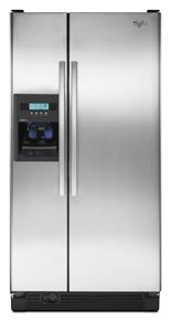 Whirlpool® 22 cu. ft. Side-by-Side Refrigerator with In-Door-Ice® System