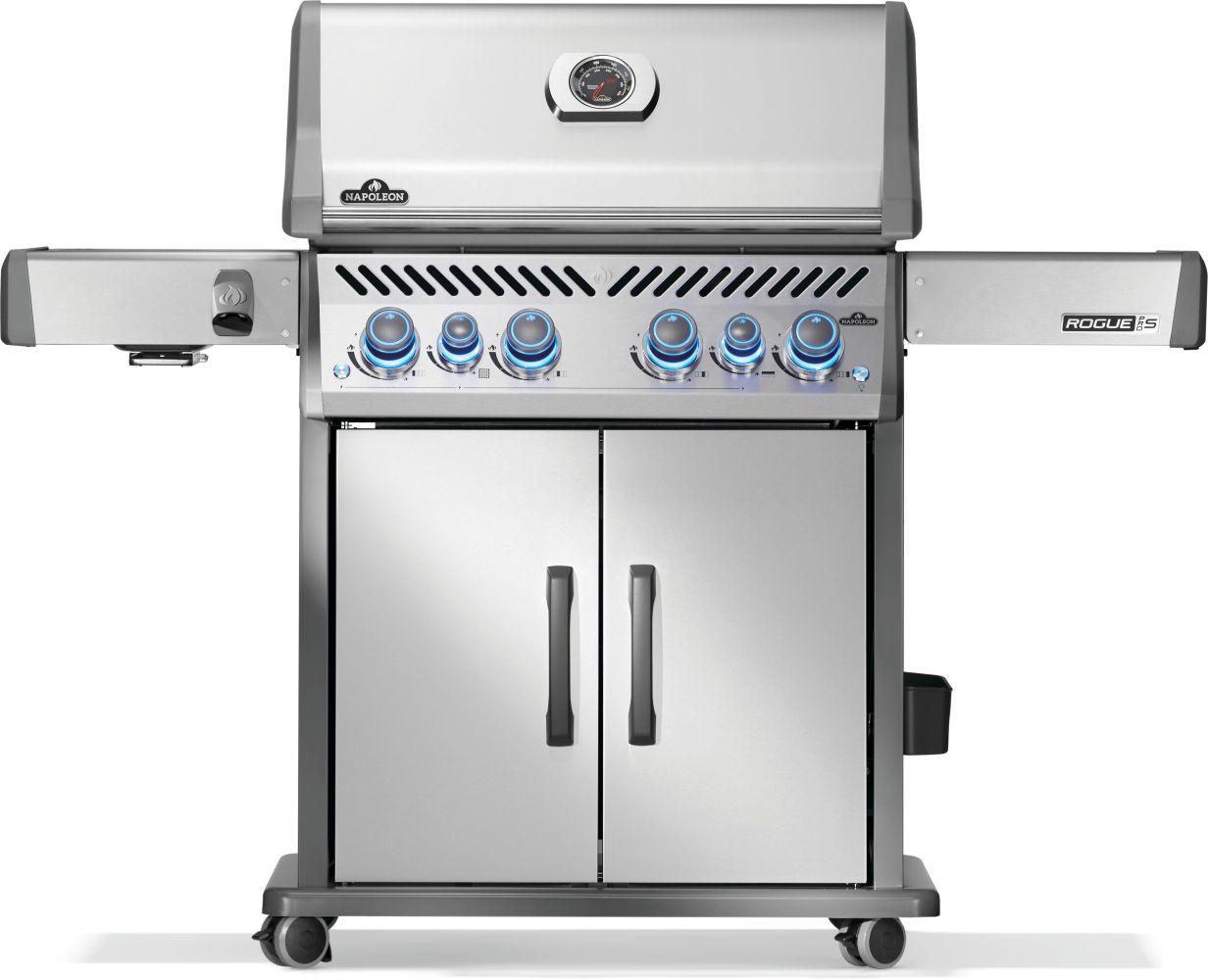 Rogue PRO-S 525 RSIB with Infrared Side and Rear Burner , Natural Gas, Stainless Steel