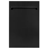 ZLINE 18 in. Dishwasher Panel with Traditional Handle (DP-18) [Color: Blue Matte]