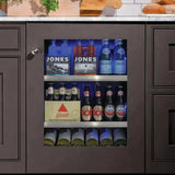 24" Beverage Center Overlay Glass ADA Height