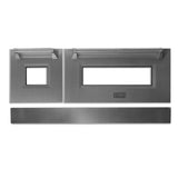 ZLINE 48 in. Range Door in Multiple Finishes (RA-DR-48) [Color: DuraSnow Stainless Steel]