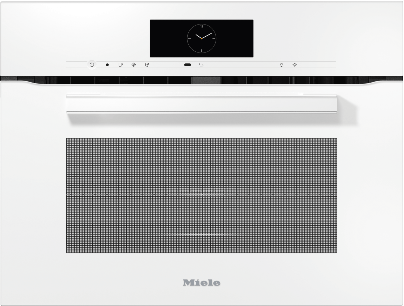 H 7840 BM AM - 24" compact speed oven in a perfectly combinable design with automatic programs and roast probe.