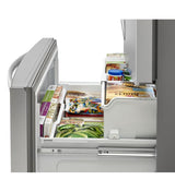 36-inch Wide French Door Refrigerator with CoolVox Kitchen Sound System - 27 cu. ft.