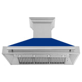 ZLINE 48 in. DuraSnow Stainless Steel Range Hood with Colored Shell Options (8654SNX-48) [Color: Range Hoods]