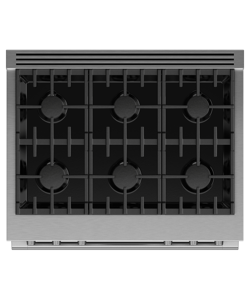 36" Series 9 Professional Dual Fuel 6 Burner Self-Cleaning Range