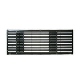 Zoneline Architectural Rear Grille - Dark Brown