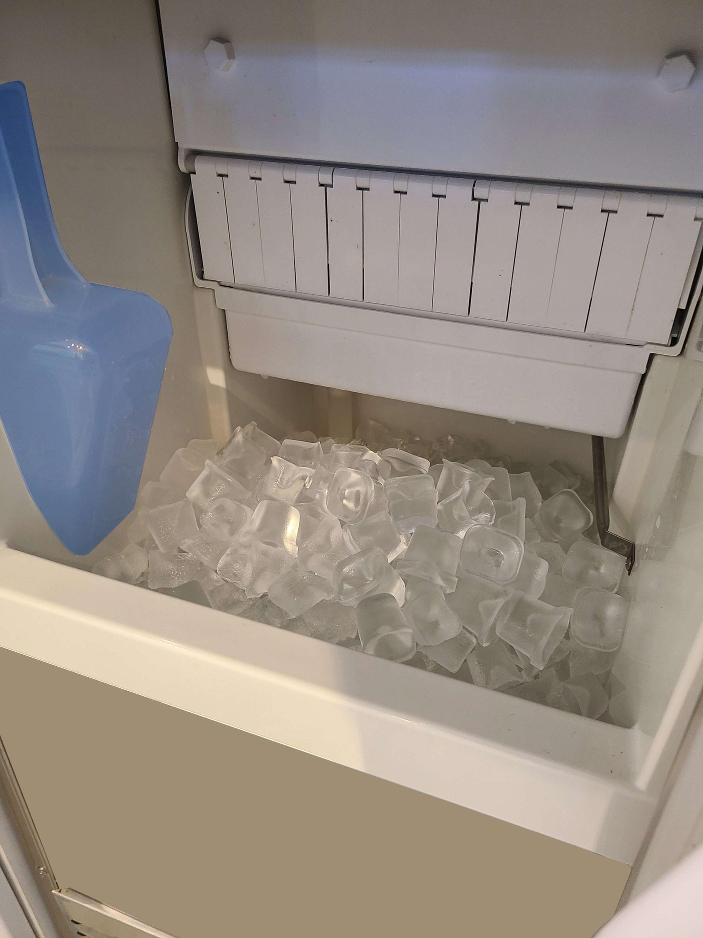 15" Clear Gourmet Ice Maker Panel Ready