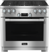 HR 1134-3 G AG - 36" range All Gas with DirectSelect, Twin convection fans and M Pro dual stacked burners