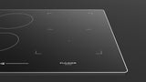 36" INDUCTION COOKTOP WITH BRUSHED ALUMINUM TRIM