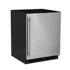 24-In Low Profile Built-In Refrigerator With Maxstore Bin And Door Storage with Door Style - Stainless Steel, Door Swing - Right