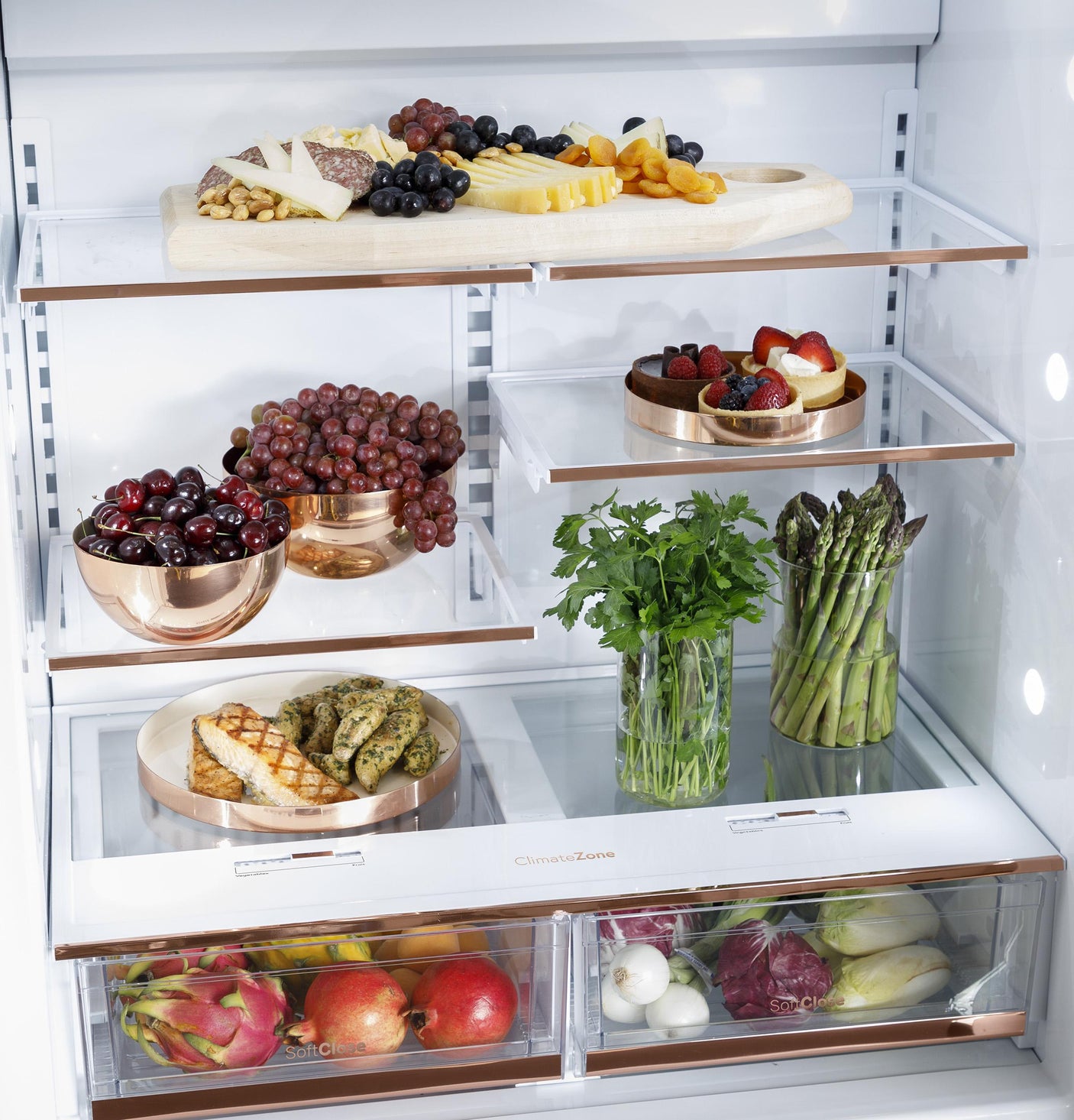 Café™ 36" Integrated Bottom-Freezer Refrigerator