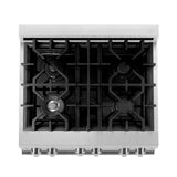 ZLINE 30" 4.0 cu. ft. Range with Gas Stove and Gas Oven in Stainless Steel (RG30) [Color: Stainless Steel]