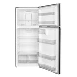 Woods 18.0 cu. ft. Top Mount Frost-Free Fridge in Stainless Steel Look