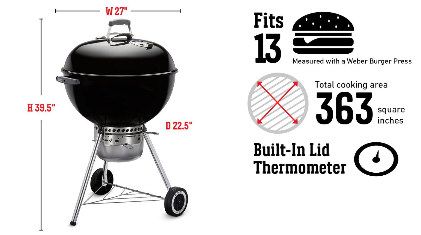 Original Kettle Premium Charcoal Grill 22" - Copper