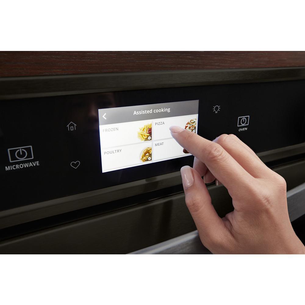 6.4 cu. ft. Smart Combination Convection Wall Oven with Air Fry, when Connected