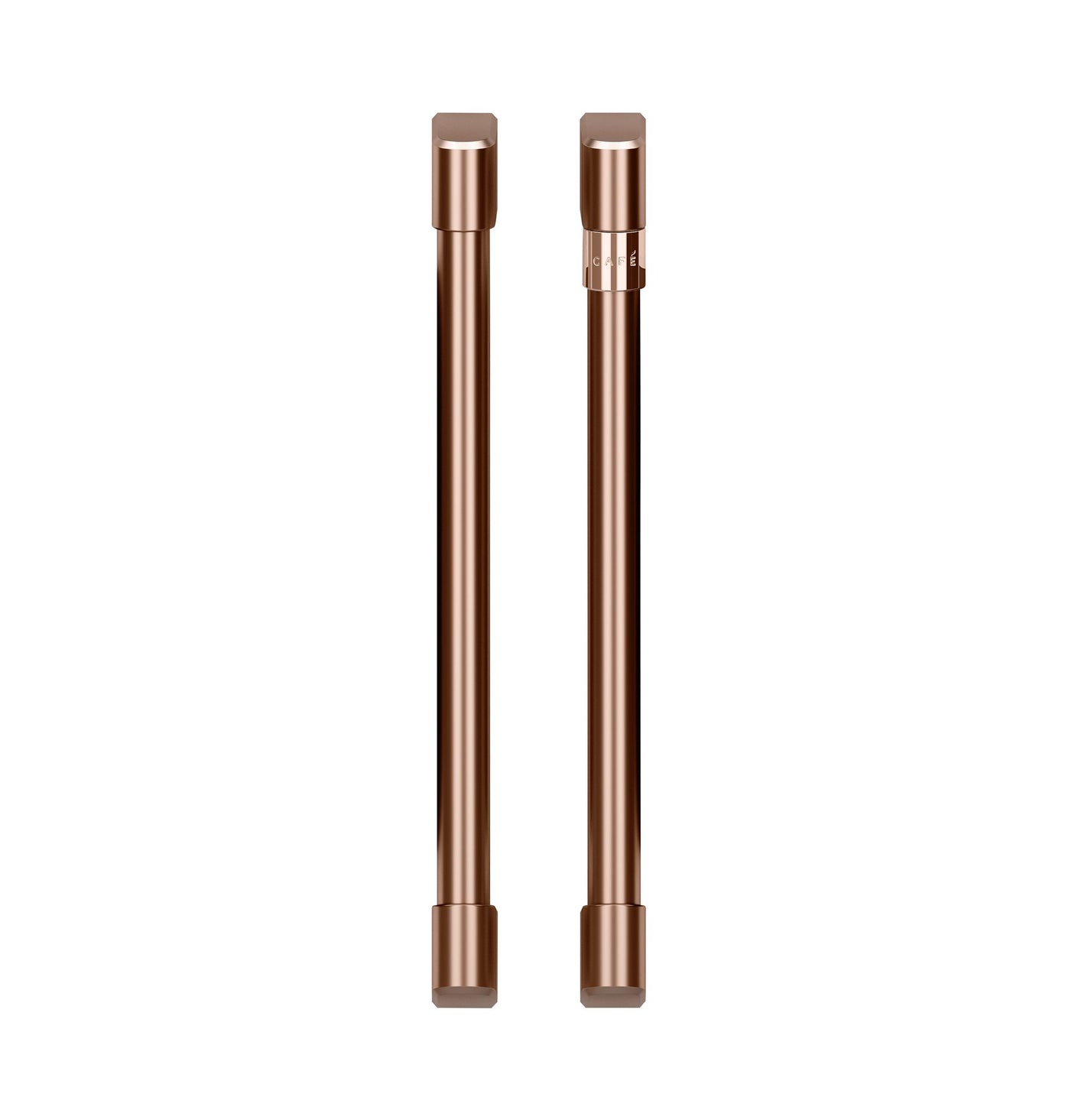 Café™ 2 French-Door Handles; - Brushed Copper