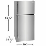 Frigidaire Professional 20.0 Cu. Ft. Top Freezer Refrigerator