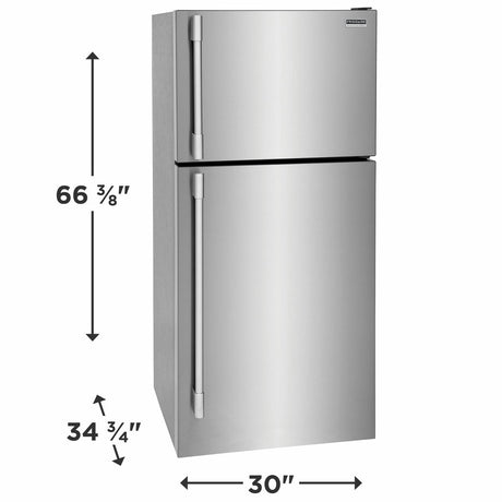 Frigidaire Professional 20 Cu. Ft. Garage Ready Top Freezer Refrigerator