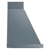 ILVE UANB48BGB Nostalgie Noblesse 48 inch Range Hood (Blue Grey, Burnished)