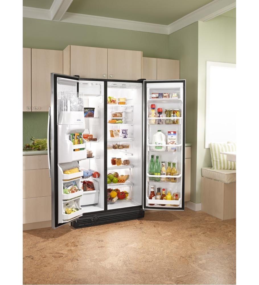 25 cu. ft. Side-by-Side Refrigerator with In-Door-Ice® System