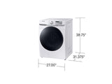 4.5 cu. ft. Large Capacity Smart Front Load Washer with Super Speed Wash - White