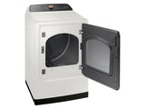 7.4 cu. ft. Smart Gas Dryer with Steam Sanitize+ in Ivory