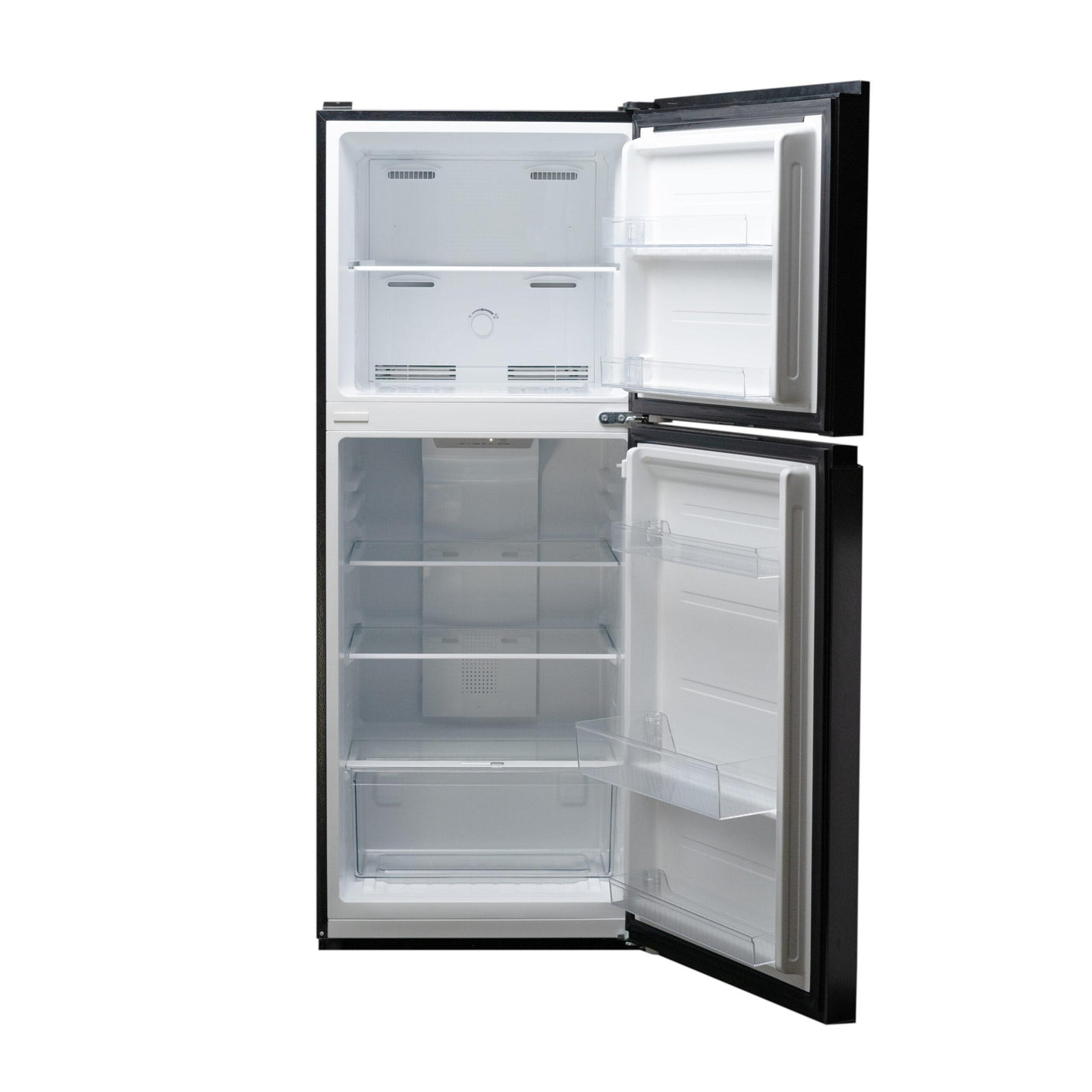 Wood's 10.0 cu. ft. Top Mount Frost-Free Fridge in Black