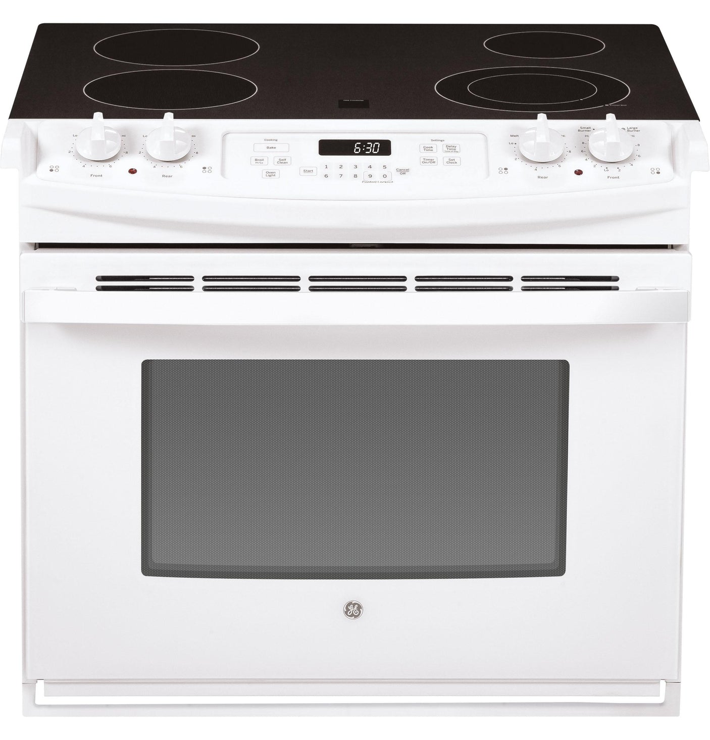 GE® 30" Drop-In Electric Range