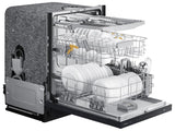 AutoRelease Smart 46dBA Dishwasher with StormWash™ in Matte Black Steel