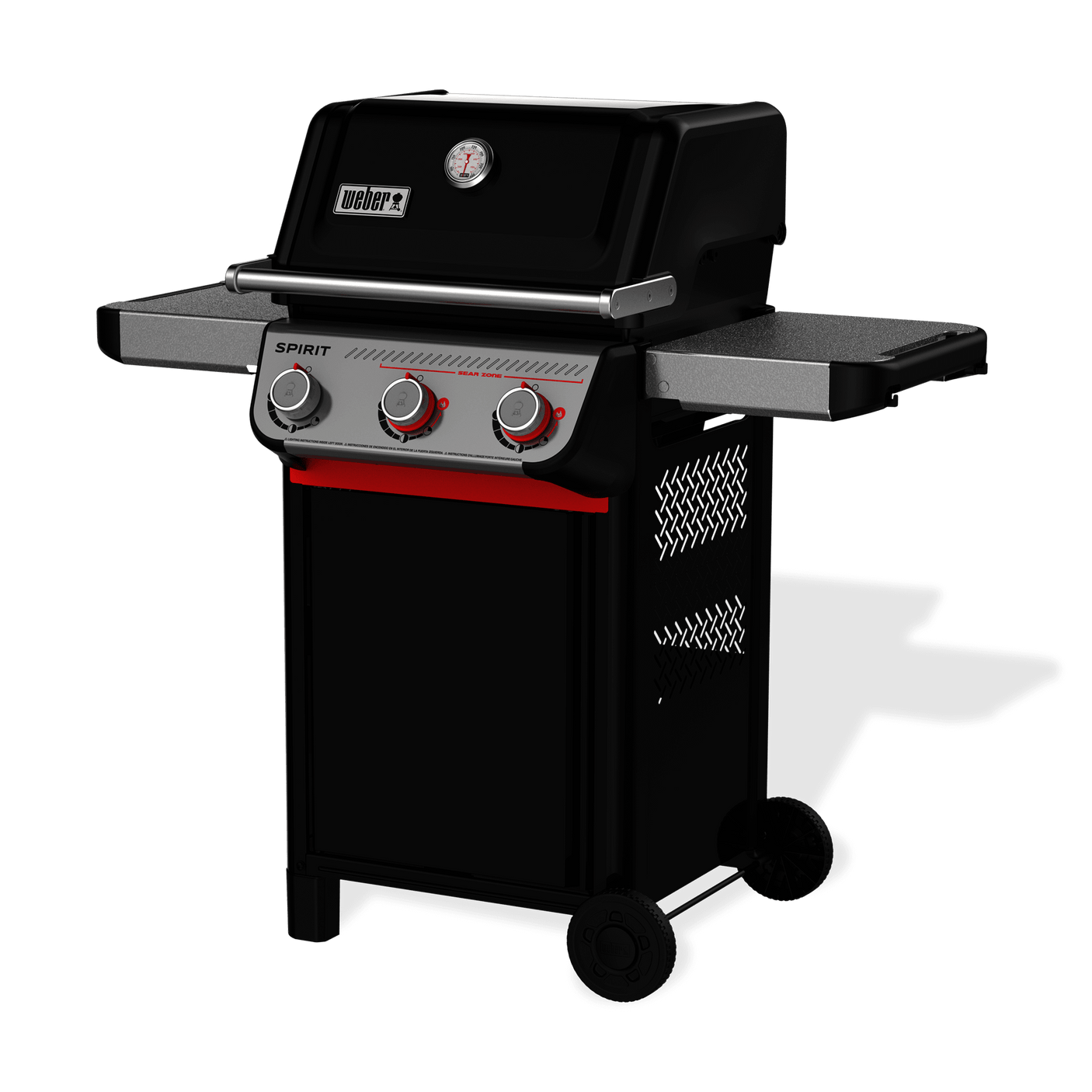 Spirit® E-325 Gas Grill (Liquid Propane) - Black