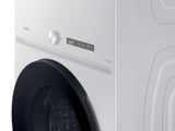 Bespoke AI Laundry Hub™ 4.6 cu. ft. Large Capacity Single Unit Washer with Steam Wash and 7.6 cu. ft. Gas Dryer in White