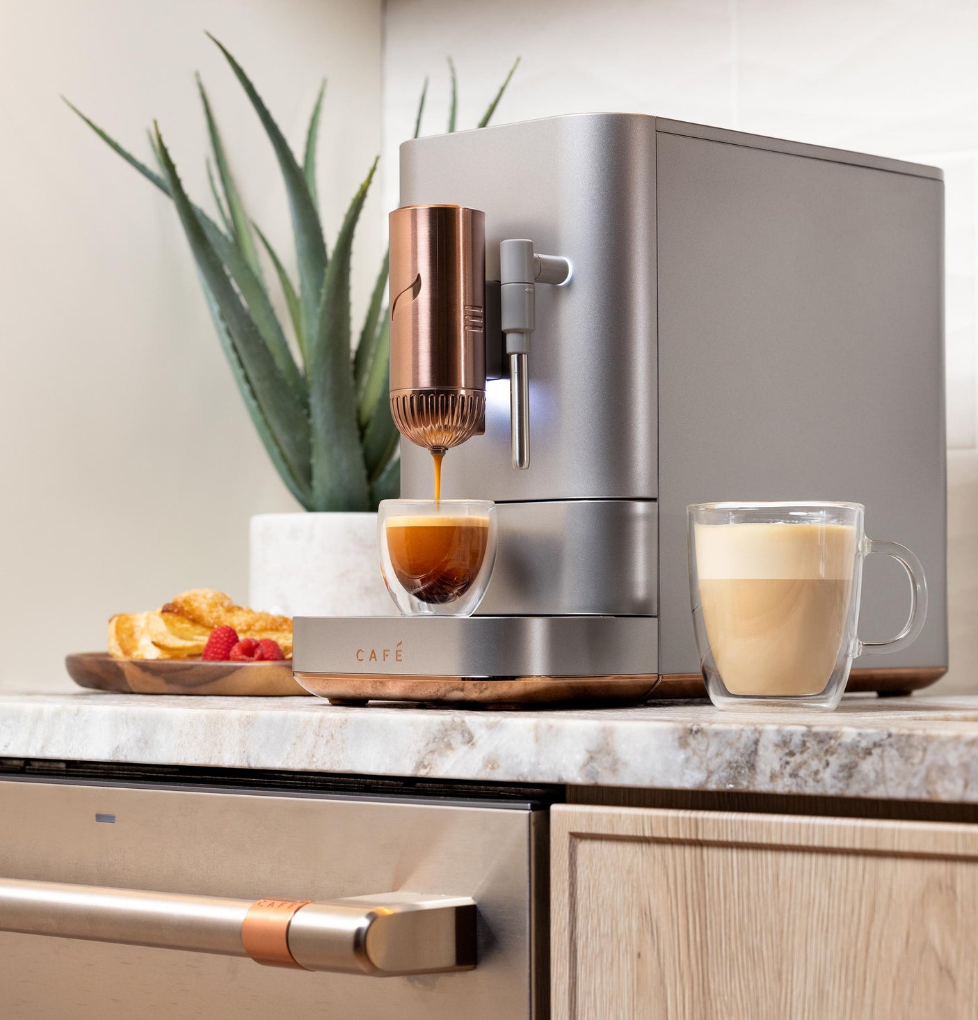 Café™ AFFETTO Automatic Espresso Machine + Frother