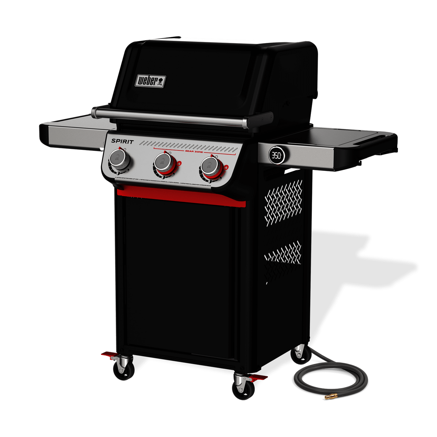 Spirit® EP-325 Gas Grill (Natural Gas) - Black