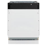 ZLINE 24" Tallac Series 3rd Rack Dishwasher in Custom Panel Ready with Stainless Steel Tub, 51dBa (DWV-24)