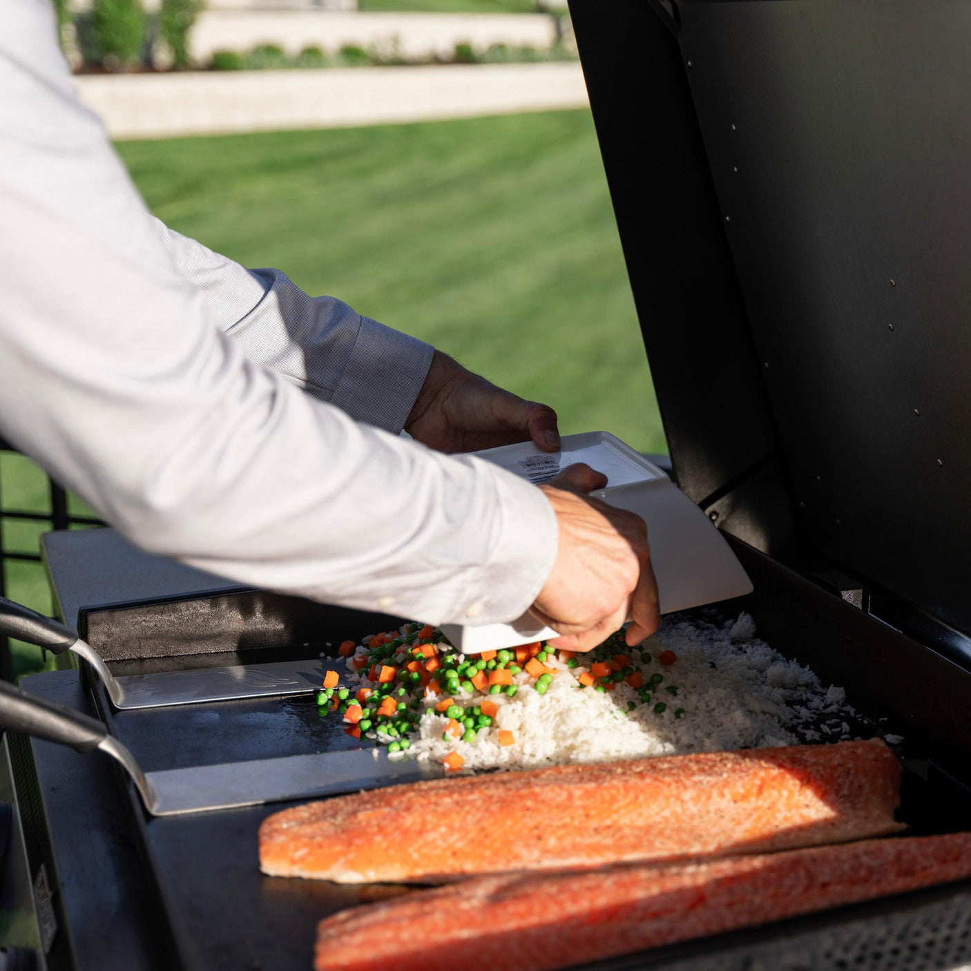 28" Drop-in Griddle with Hood & Insulation Jacket