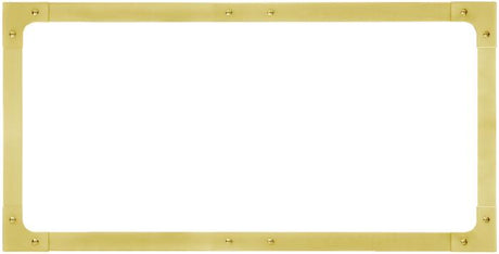 Noblesse Brass Frame for 60" Range Oven Doors