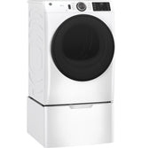 GE® ENERGY STAR® 7.8 cu. ft. Capacity Smart Front Load Electric Dryer with Sanitize Cycle