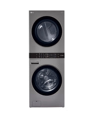 Single Unit Front Load LG WashTower™ with Center Control™ 4.5 cu. ft. Washer and 7.4 cu. ft. Electric Dryer