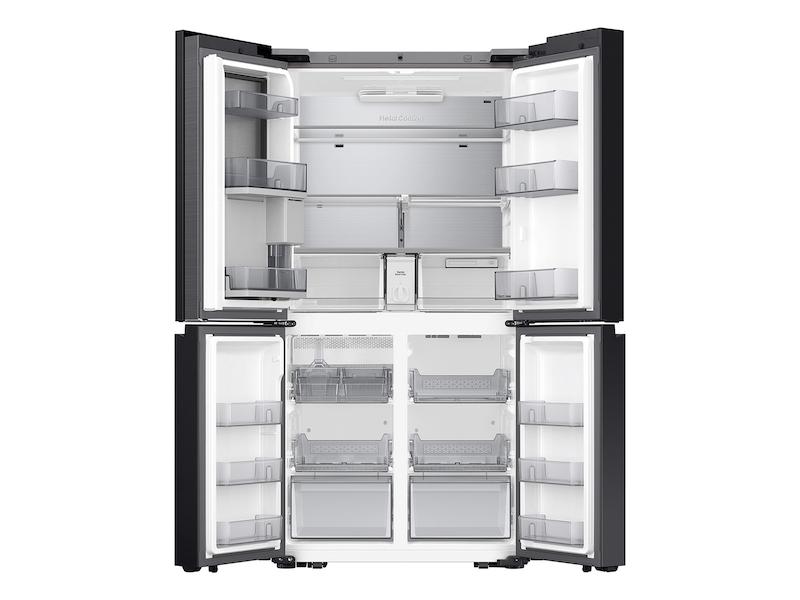 Bespoke 4-Door Flex™ Refrigerator (29 cu. ft.) with AI Family Hub™+ and AI Vision Inside™ in White Glass