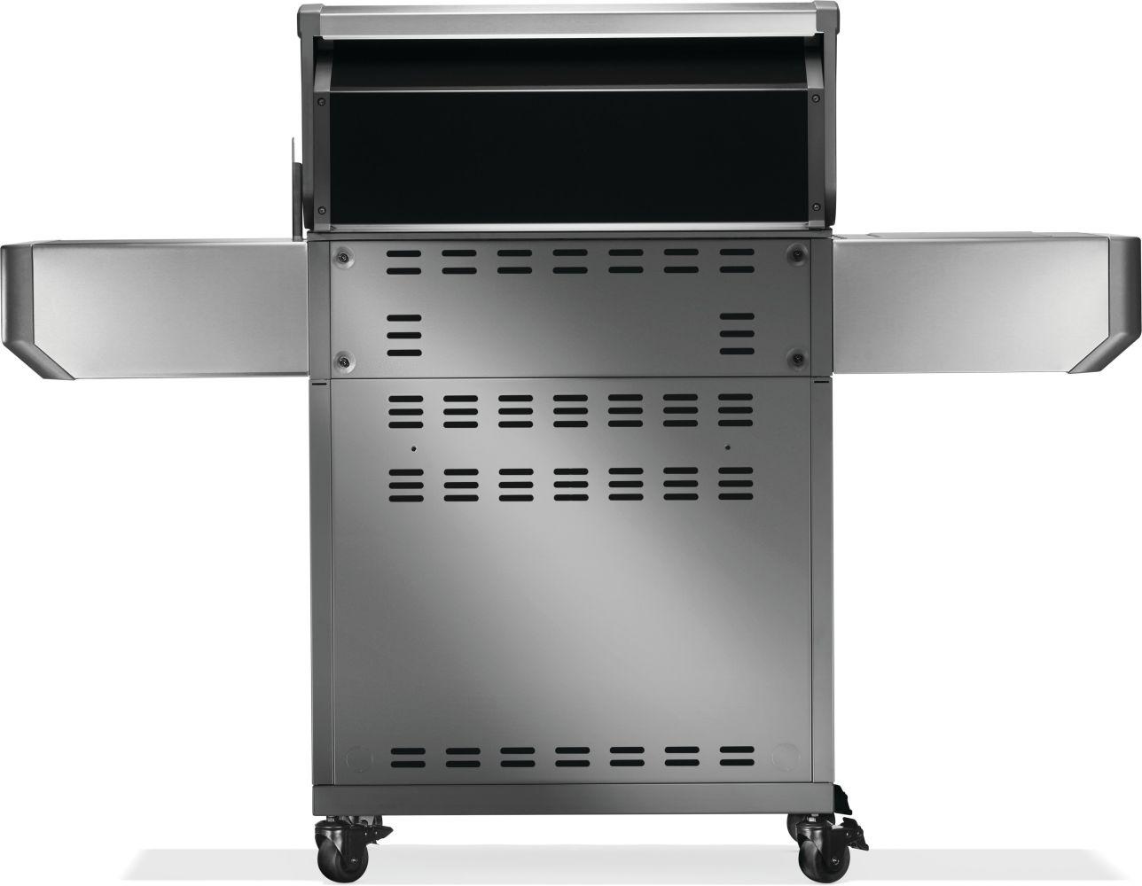 Prestige 500 Connected RSIB with Infrared Side and Rear Burner , Natural Gas, Stainless Steel