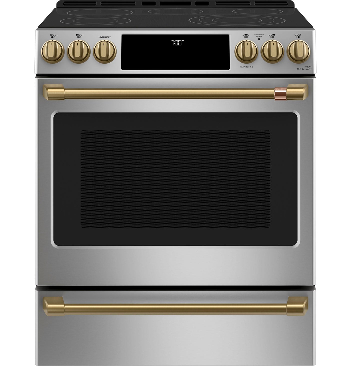 Café™ 30" Smart Slide-In, Front-Control, Radiant and Convection Range