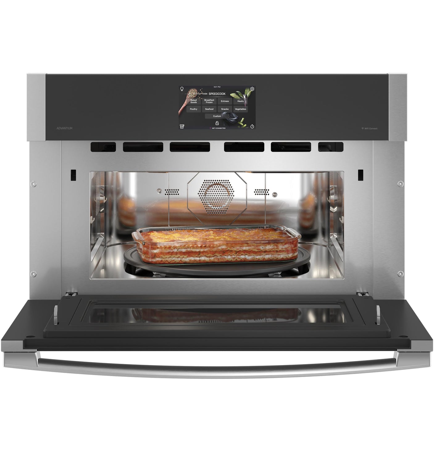 GE Profile™ 30" Single Wall Oven with 240V Advantium® Technology