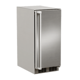 15-In Outdoor Built-In Clear Ice Machine For Gravity Drain Applications with Door Style - Stainless Steel