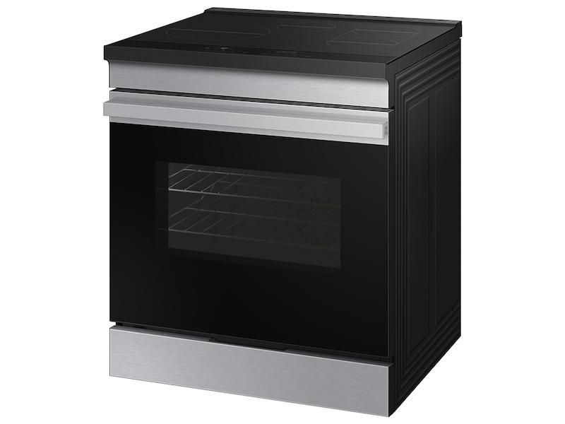 Bespoke 6.3 cu. ft. Smart Slide-In Induction Range with Anti-Scratch Glass Cooktop & Air Fry in Stainless Steel