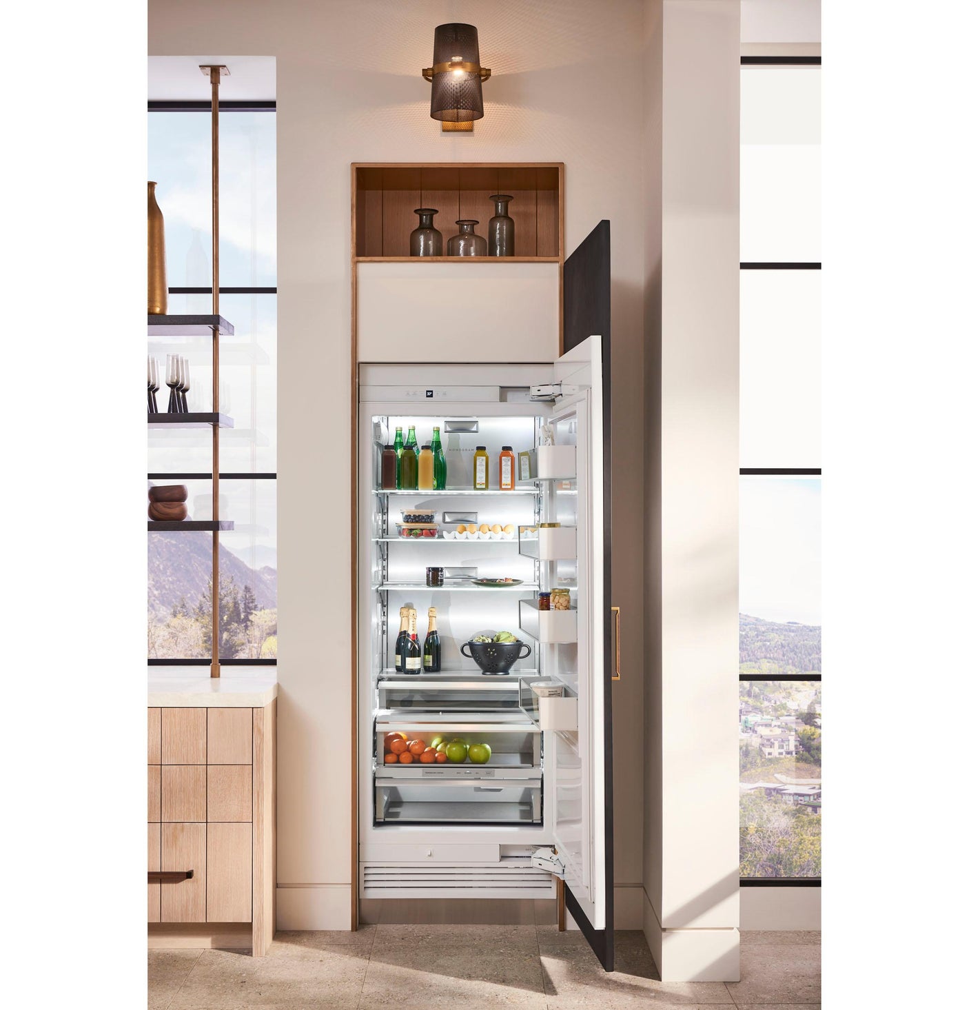 Monogram 30" Panel-Ready Premium Integrated Column Refrigerator